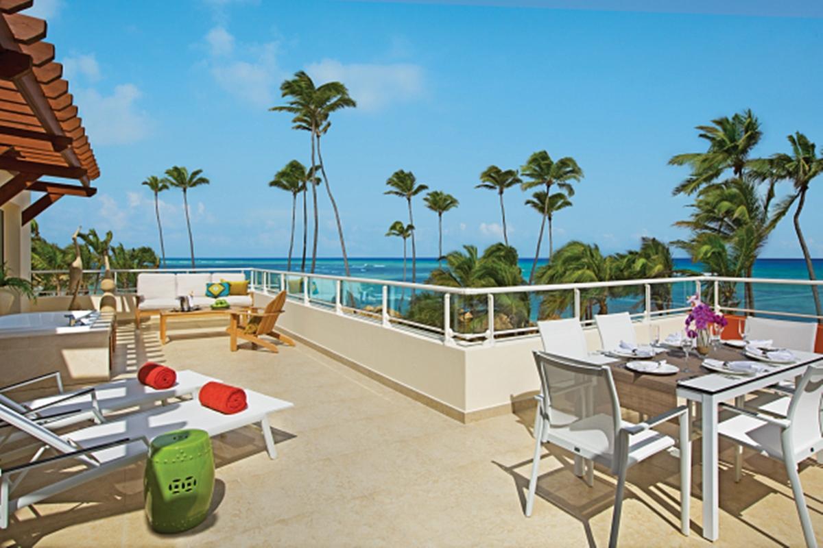 Breathless Punta Cana Resort & Spa (Adults Only) Esterno foto Rooftop at the Hard Rock Hotel & Casino Punta Cana